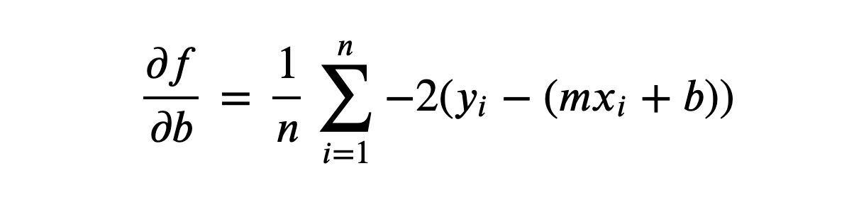 partial derivative m